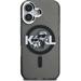 Karl Lagerfeld IML Glitter Karl and Choupette Sketch MagSafe kryt iPhone 16 čierny 57983125042