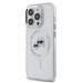 Karl Lagerfeld IML K&CH Heads Metal Frame MagSafe kryt iPhone 15 Pro priehľadná 57983120656