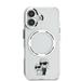 Karl Lagerfeld IML Karl and Choupette MagSafe kryt iPhone 16 priehľadný 57983122697