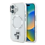 Karl Lagerfeld IML Karl and Choupette MagSafe kryt iPhone 16 priehľadný 57983122697