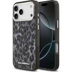 Karl Lagerfeld IML Leopard MagSafe kryt iPhone 17 Pro šedá 57983128215