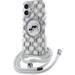 Karl Lagerfeld IML Monogram Crossbody K&CH Heads MagSafe kryt iPhone 16 priehľadný 57983122774