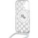 Karl Lagerfeld IML Monogram Crossbody K&CH Heads MagSafe kryt iPhone 16 priehľadný 57983122774