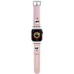 Karl Lagerfeld Karl and Choupette Head NFT Remienok pre Apple Watch 38/40/41 ružový 57983120538