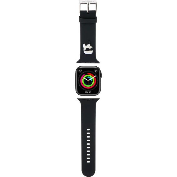 Karl Lagerfeld Karl and Choupette Head NFT Remienok pre Apple Watch 42/44/45/46/49 čierny 57983114432