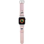 Karl Lagerfeld Karl and Choupette Head NFT Remienok pre Apple Watch 42/44/45/46/49 ružový 57983120539