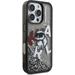 Karl Lagerfeld Liquid Glitter Scattered Choupette kryt iPhone 16 Pro Max čierny 57983125054