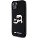 Karl Lagerfeld Liquid Silicone Double Heads MagSafe kryt iPhone 15 Pro Max čierny 57983120350