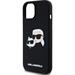 Karl Lagerfeld Liquid Silicone Double Heads MagSafe kryt iPhone 15 Pro Max čierny 57983120350