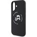 Karl Lagerfeld Liquid Silicone K&CH Heads MagSafe kryt iPhone 16 čierny 57983122720