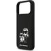 Karl Lagerfeld Liquid Silicone K&CH Sketch MagSafe kryt iPhone 17 Pro Max čierny 57983127687