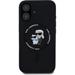 Karl Lagerfeld Liquid Silicone Karl and Choupette MagSafe kryt iPhone 16 čierny 57983122710