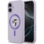 Karl Lagerfeld Liquid Silicone Karl and Choupette MagSafe kryt iPhone 17 ružový 57983127732