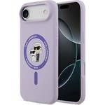 Karl Lagerfeld Liquid Silicone Karl and Choupette MagSafe kryt iPhone Air fialový 57983127733