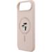 Karl Lagerfeld Liquid Silicone Karl and Choupette MagSafe kryt iPhone Air ružový 57983127739