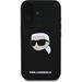 Karl Lagerfeld Liquid Silicone Karl Head MagSafe kryt iPhone 16 čierny 57983122736