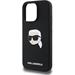 Karl Lagerfeld Liquid Silicone Karl Head MagSafe kryt iPhone 16 Pro čierny 57983122737