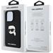 Karl Lagerfeld Liquid Silicone Karl Head MagSafe kryt iPhone 16 Pro čierny 57983122737