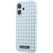 Karl Lagerfeld PU Houndstooth Resin Plate MagSafe kryt iPhone 17 modrý 57983130702