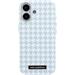Karl Lagerfeld PU Houndstooth Resin Plate MagSafe kryt iPhone 17 modrý 57983130702