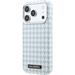Karl Lagerfeld PU Houndstooth Resin Plate MagSafe kryt iPhone 17 Pro Max modrý 57983130700