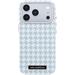 Karl Lagerfeld PU Houndstooth Resin Plate MagSafe kryt iPhone 17 Pro modrý 57983130694