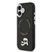 Karl Lagerfeld PU Karl and Choupette Heads Pins MagSafe kryt iPhone 17 čierny 57983127676