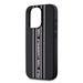 Karl Lagerfeld PU Saffiano Athleisure Stripe and Strap kryt iPhone 15 Pro Max čierna 57983120310