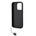 Karl Lagerfeld PU Saffiano Rhinestone Charm kryt iPhone 15 Pro Max čierna 57983120396