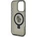 Karl Lagerfeld Ringstand Karl and Choupette MagSafe kryt iPhone 16 Pro Max čierny 57983122704