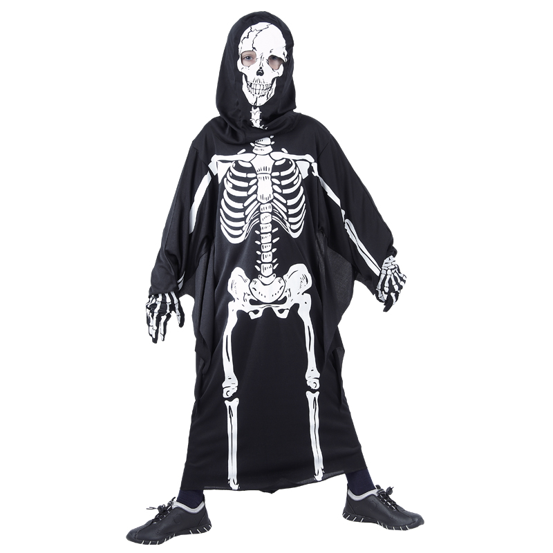Karnevalový kostým Kostra 110 - 120cm 40K087526