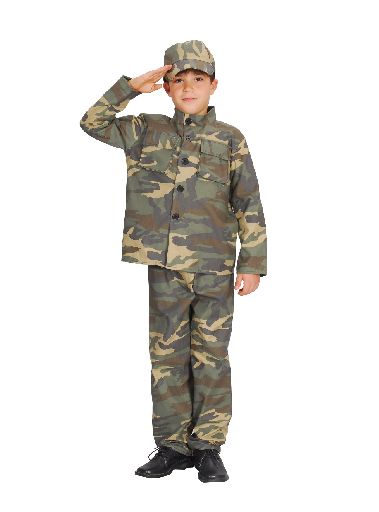 Karnevalový kostým Voják 110 - 120cm 40K088264
