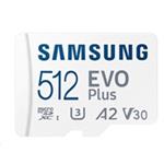 Karta Samsung micro SDXC 512 GB EVO Plus + SD adaptér MB-MC512SA/EU