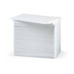 Karta Zebra PVC karty, s magnetickým proužkem (HiCo), balení 500ks karet na potisk, bílá barva 104523-113