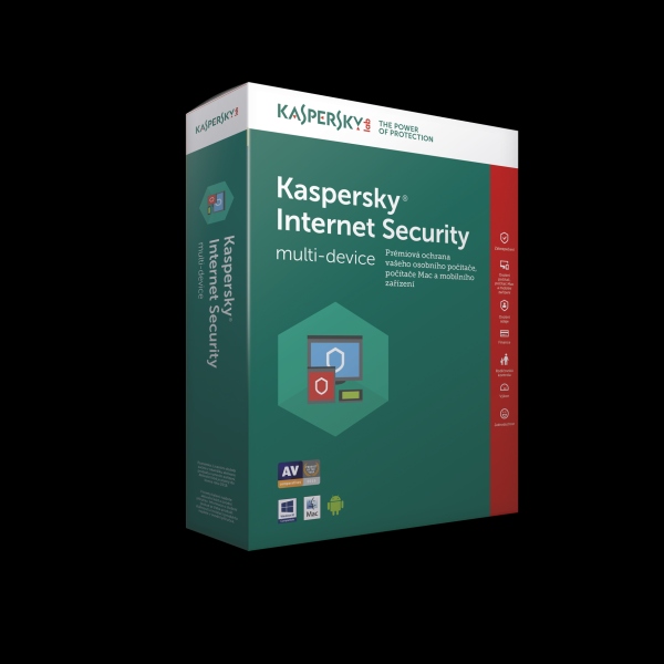 Kaspersky Internet Security multi-device 2017 CZ 1 PC 2 roky nová licencia ESD KL1941OCADS