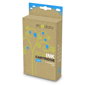kazeta ECODATA pre HP C4907AE No.940 Cyan XL with chip , 21ml ECO-C4907AE