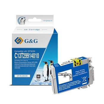 kazeta G&G (Epson C13T29914010 (14.6ml)BK) pre Epson Expression Home XP-235/XP-332/XP-335/XP-432/XP-435 NP-R-2991BK