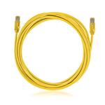 KELine Patch kábel Cat6A, STP, LSOH, 8m, žltý KEL-C6A-P-080-YE