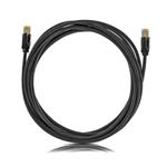 KELine Patch kábel Cat6A, STP, LSOH, 9m, čierny KEL-C6A-P-090-BK