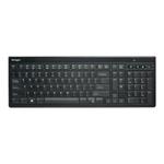 Kensington Advance Fit Slim - Klávesnice - bezdrátový - 2.4 GHz - černá K72344WW