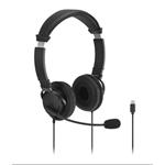 KENSINGTON Classic EQ USB-C® Headset s mikrofonem a ovládáním hlasitosti K97464WW