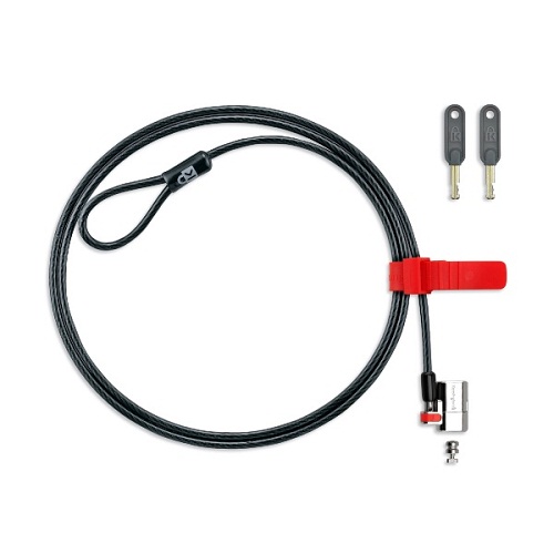 Kensington ClickSafe Master Coded Combo Lock - Bezpečnostní kabelový zámek - stříbrná K64678WW