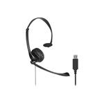 KENSINGTON, Kensington USB Mono Headset Inline Ctrls K80100WW