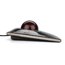 Kensington SlimBlade Trackball - Kulový ovládač - kabelové - USB - grafit, nachově červená K72327EU