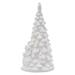 Keramický LED stromček so snehuliakmi, 33,5 cm, 2x AA, vnútorný, teplá biela 8592920135129