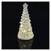 Keramický LED stromček so snehuliakmi, 33,5 cm, 2x AA, vnútorný, teplá biela 8592920135129