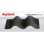 Keysonic ACK-126RF US Rubber Compact Keyboard
