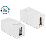 Keystone module EASY-USB 2.0 A female > EASY-USB 2.0 A female 86353