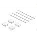 Keystone Module RJ45 jack Cat.6A UTP 4 p, Keystone Module RJ45 jack Cat.6A UTP 4 p 86051