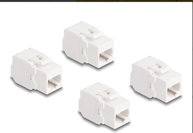 Keystone Module RJ45 jack Cat.6A UTP 4 p, Keystone Module RJ45 jack Cat.6A UTP 4 p 86051